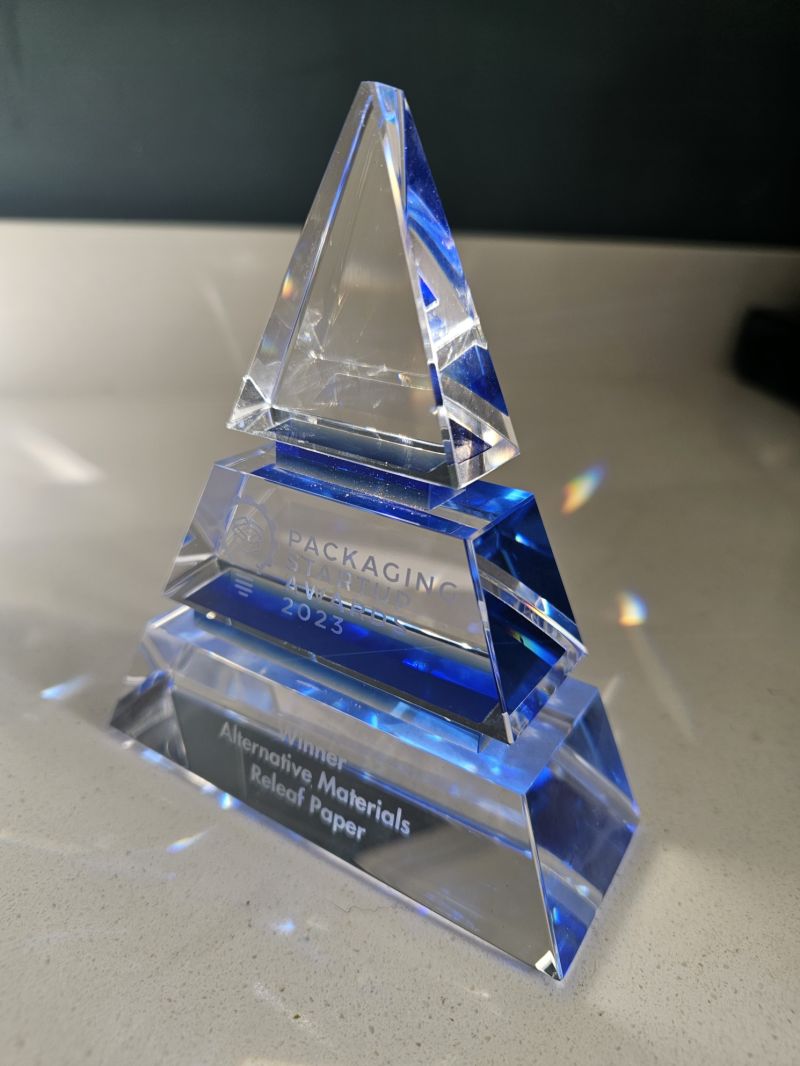 Releaf Paper Triumphs as Winner of ThePackHub Inaugural Packaging Startup Awards