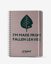 Releaf Paper Notebook (A5), Natural Kraft, (1 pcs)