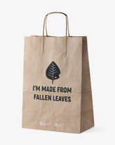 Eco friendly Releaf Paper Bag, Large, With Releaf print (150 pcs)