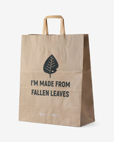 Eco friendly Releaf Paper Bag, Fallen Leaf, Large (100 pcs)