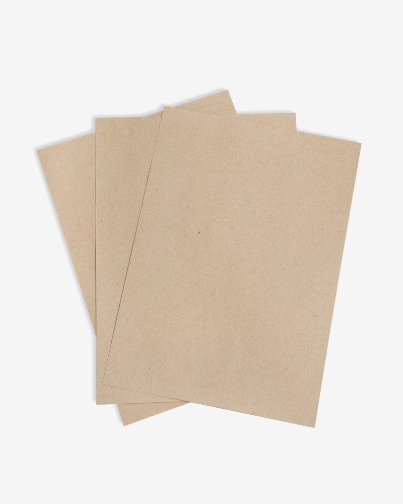 Eco-friendly Releaf Paper Sheets (A3), Natural Kraft, 80/170 g/m2